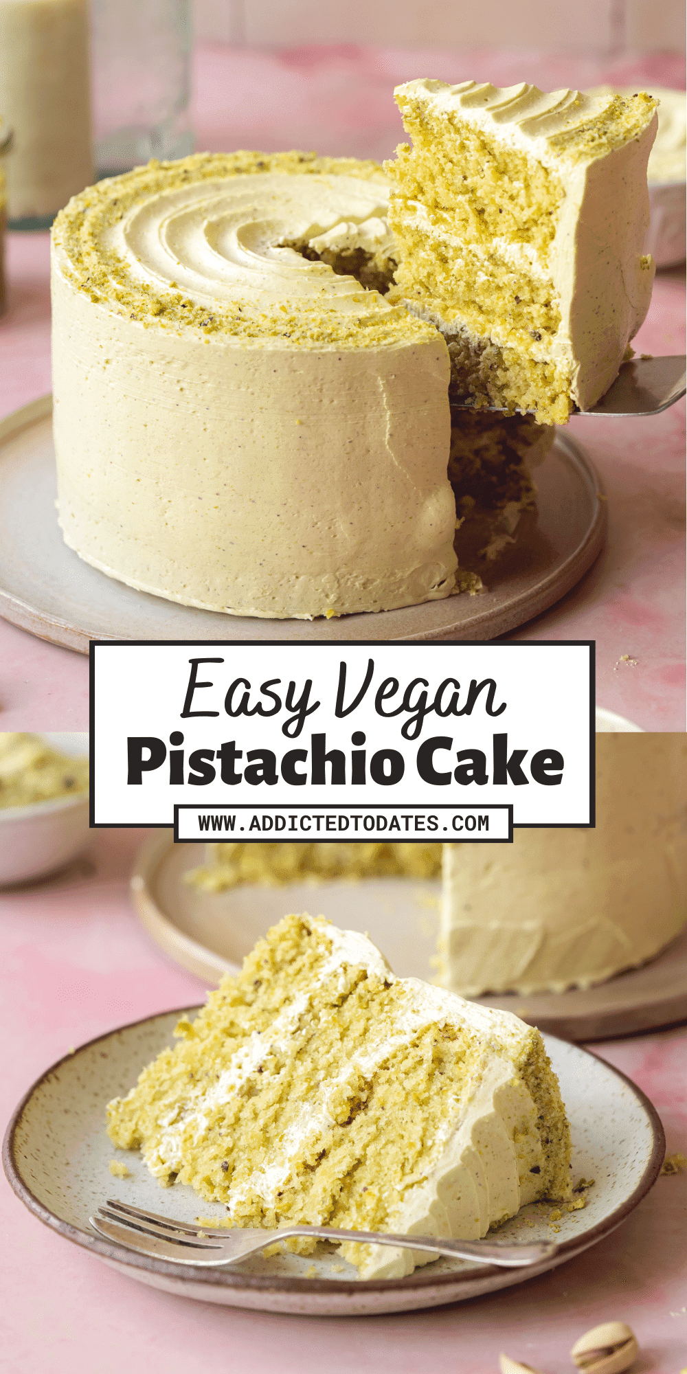 Layer cake pistache