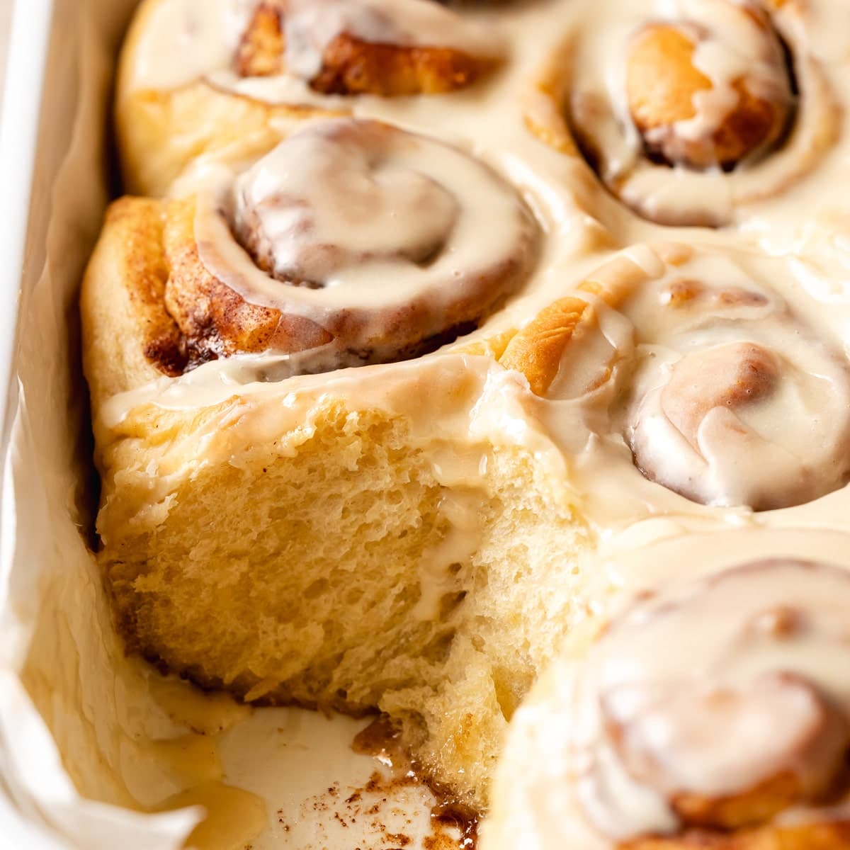 Cinnamon rolls moelleux