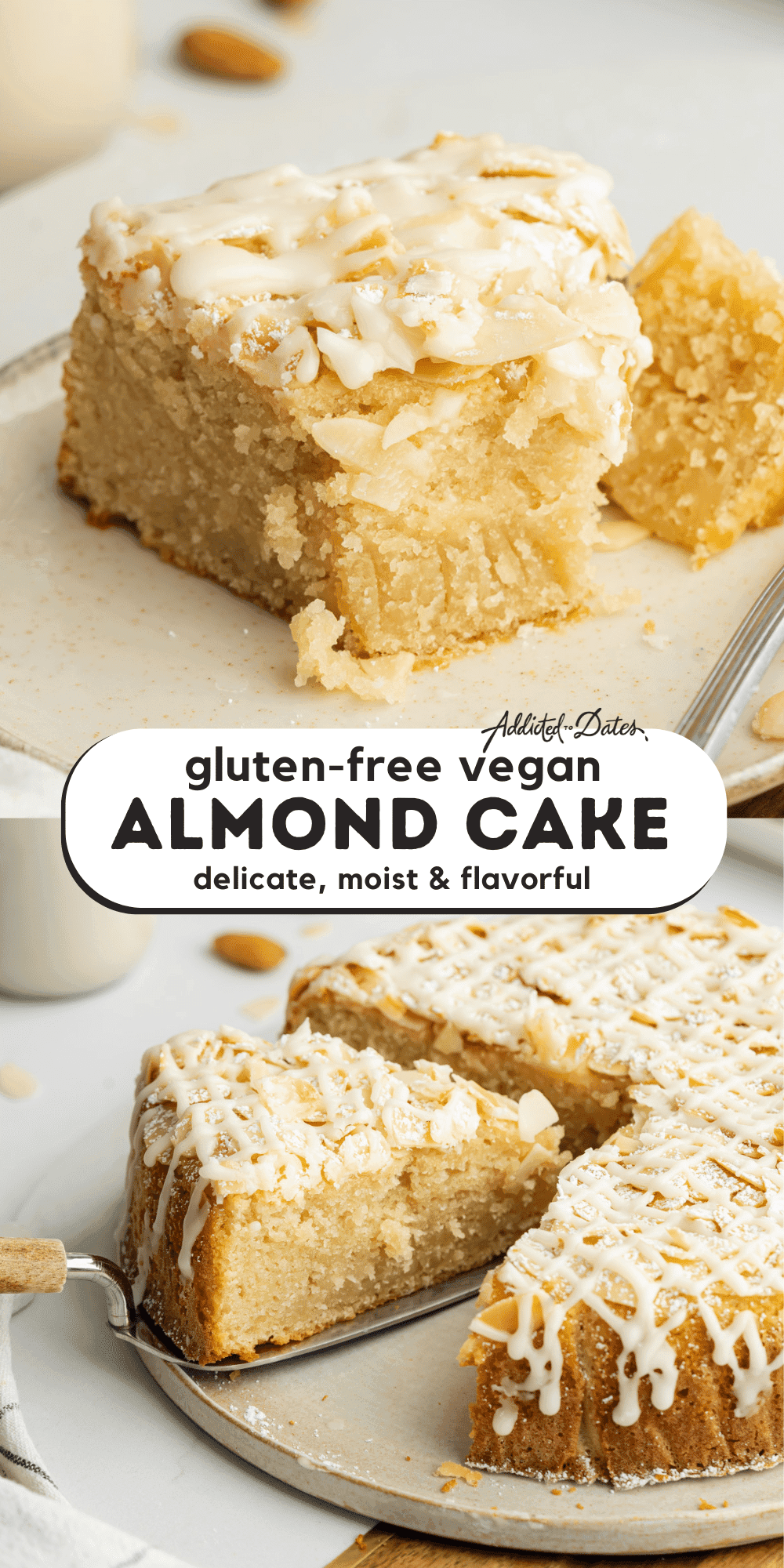 Gâteau amande sans gluten