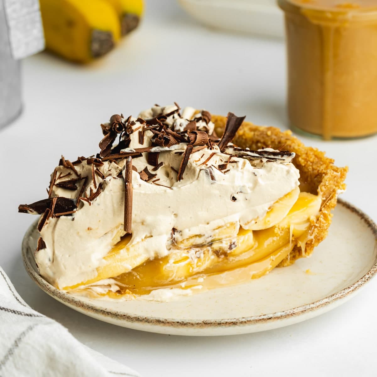 Tarte banoffee sans cuisson