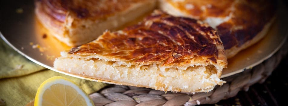 Galette des rois amande-citron