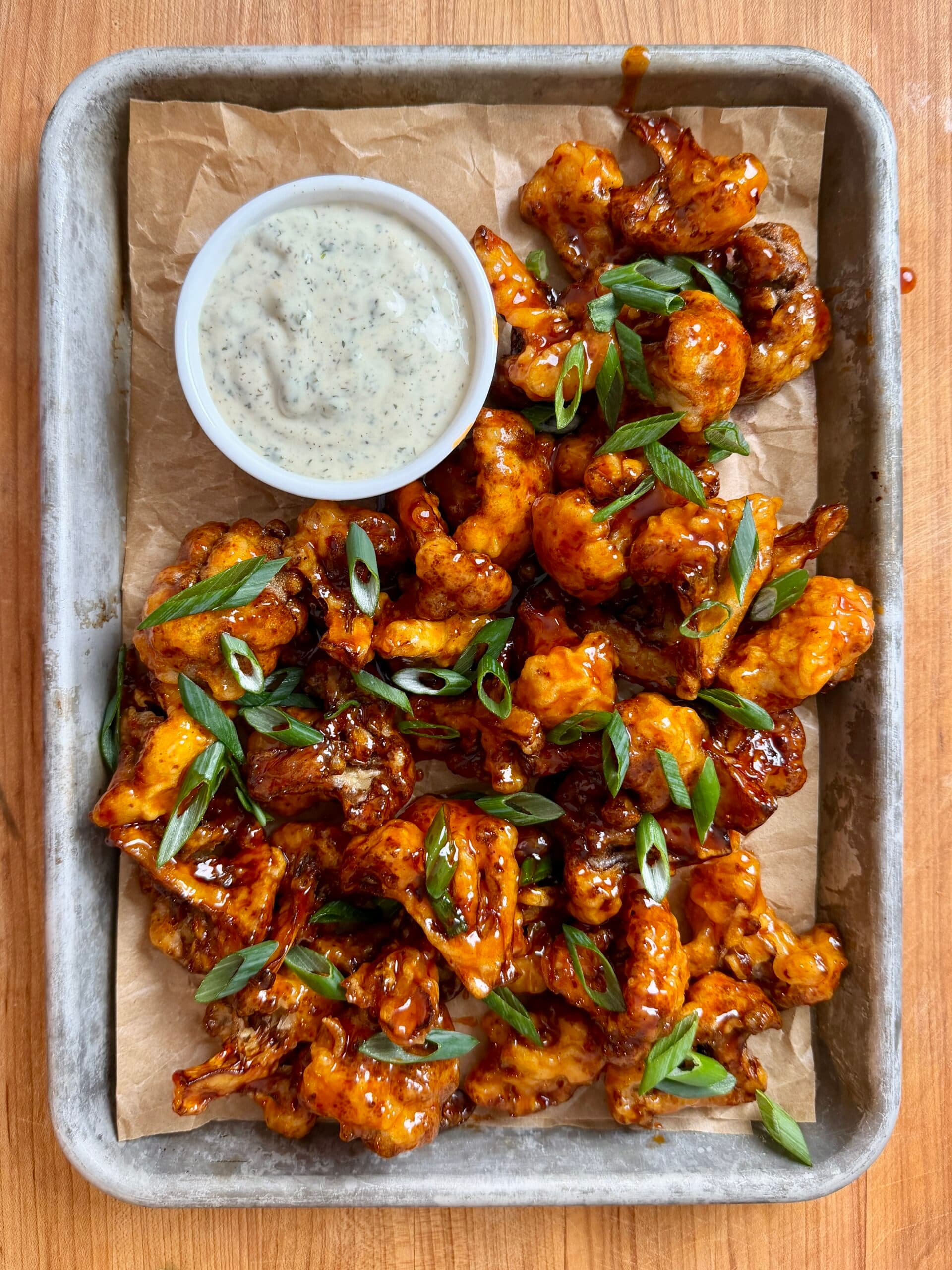 Chou-fleur frit croustillant